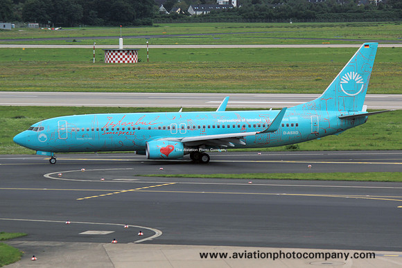 Sun Express Boeing 737-800 D-ASXO at Dusseldorf (2015)