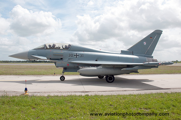 German Air Force JBG31 Eurofighter EF-2000 30+31 at the Phantom Pharewell Wittmund (2013)