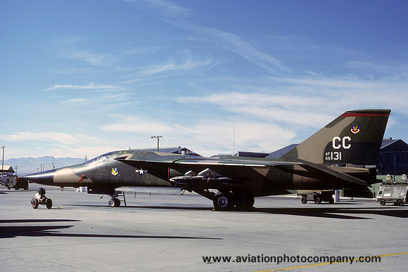 USAF 27 TFW 522 TFS General Dynamics F-111D Aardvark 68-0131/CC (1979)