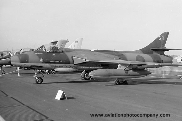 RAF 1 TWU Hawker Hunter F.6A XG172 (1979)