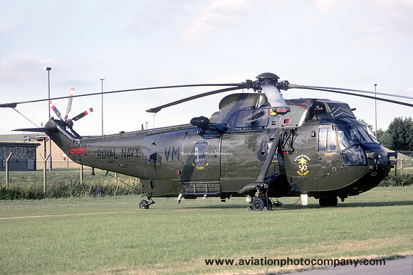 Royal Navy 846 Squadron Westland Sea King HC.4 ZD478/VM at the RNAS Yeovilton Air Day (1994)