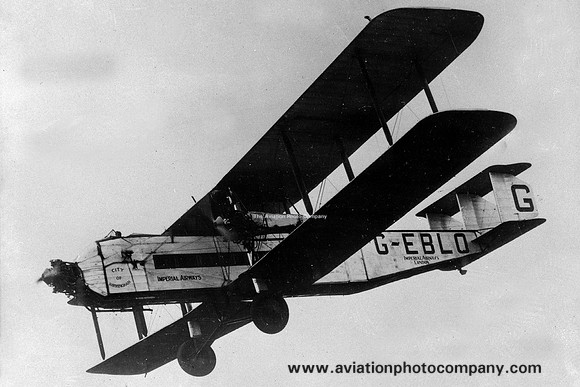 Imperial Airways London Armstrong Whitworth Argosy G-EBLO