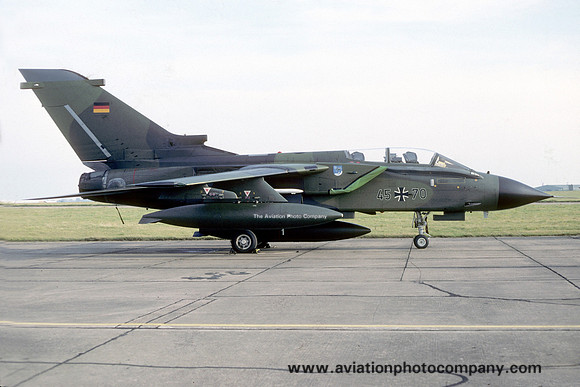 West German Air Force JBG34 Panavia Tornado 45+70 (1988)