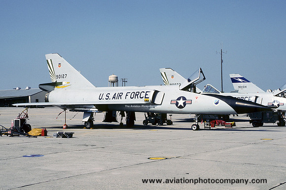 USAF 49 FIS Convair F-106A Delta Dart 59-0127 (1984)