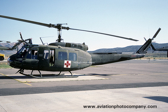 US Army Nevada National Guard 1150 Med Co Bell UH-1H 68-16084 (1991)