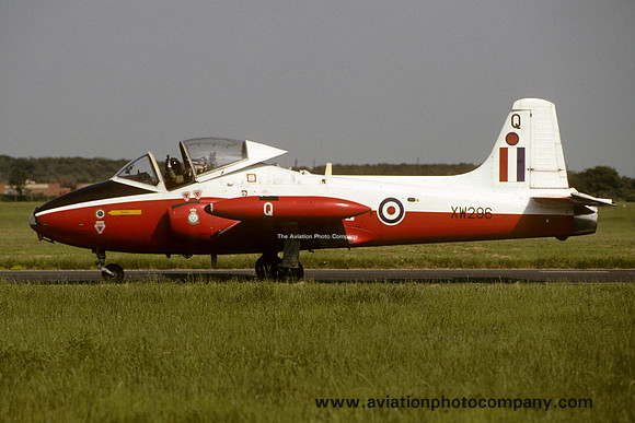 RAF 6 FTS Hunting Jet Provost T.5B XW296/Q (1993)