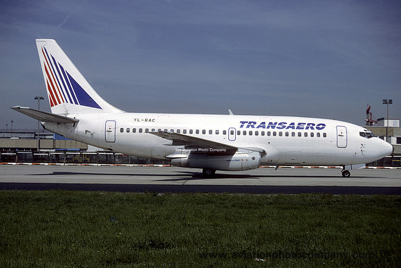 Transaero Boeing 737-200 YL-BAC (1995)