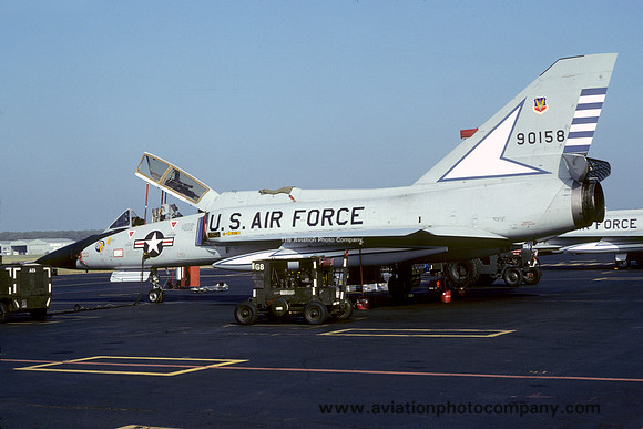 USAF 48 FIS Convair F-106B Delta Dart 59-0158 (1980)