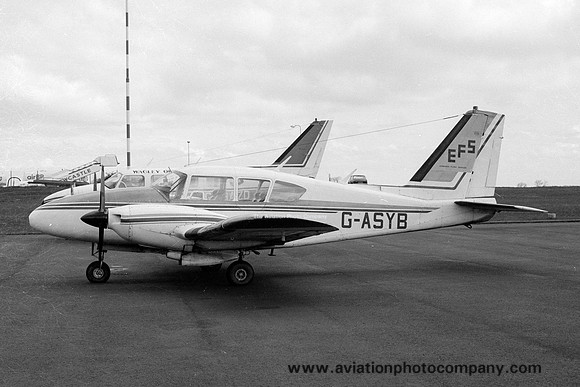 EFS Piper PA-23 Aztec C G-ASYB (1978)