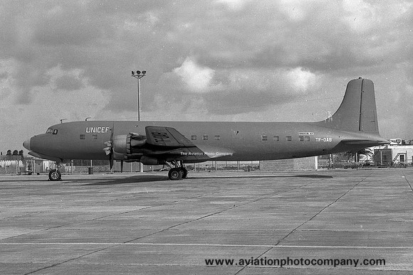 United Nations Organization (Fragtflug) Douglas DC-6B TF-OAB (1970)