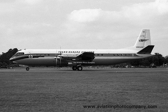 Trans Canada Airlines Vickers Vanguard CF-TKB (1960)