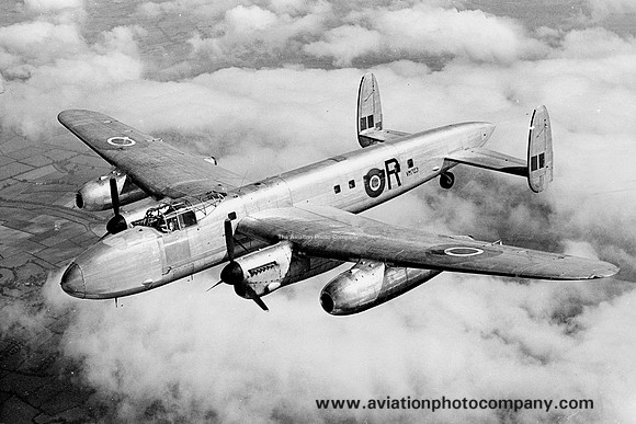 RAF Avro Lancastrian VM703 with Ghost jet engines