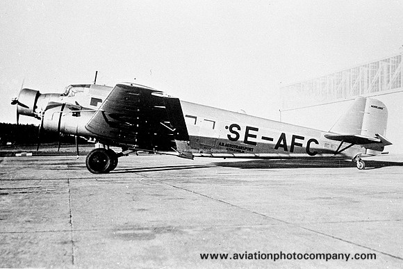 AB Aerotransport Junkers Ju52/3M SE-AFC