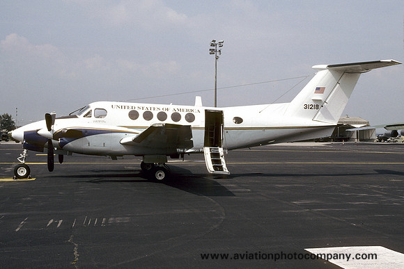 USAF MAAG Athens Beech C-12A Huron 73-1218 (1982)