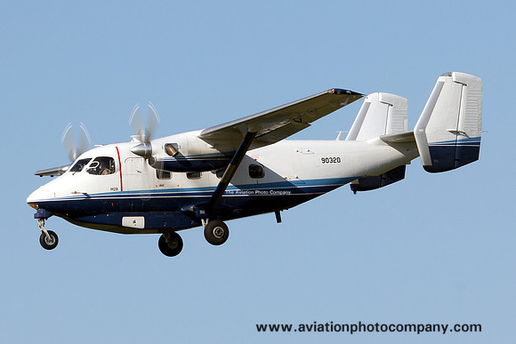 USAF PZL C-145A Combat Coyote 09-0320 at Prestwick (2012)