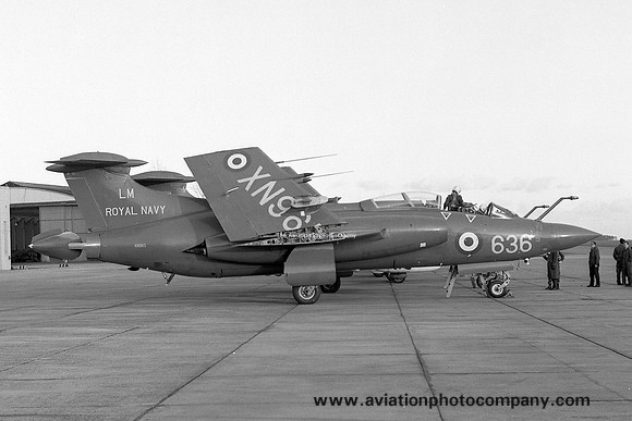 Royal Navy 736 Squadron Blackburn Buccaneer S.1 XN965/LM636 (1970)
