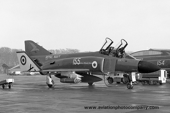 Royal Navy 767 Squadron McDonnell F-4K Phantom FG.1 XT861 (1970)