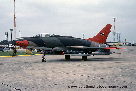 USAF North American QF-100D Super Sabre 56-3414 (1982)