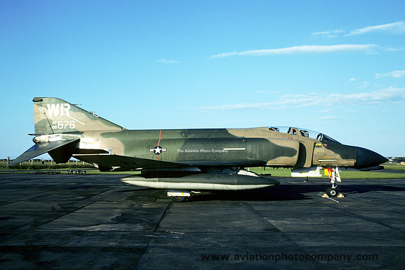 USAF 81 TFW McDonnell F-4D Phantom 66-7676/WR (1977)
