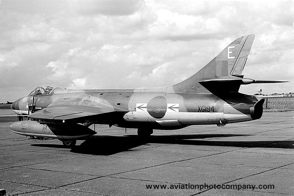 RAF 1 TWU 79 Squadron Hawker Hunter FGA.9 XG194/E (1979)