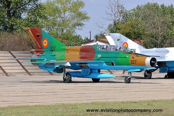 Romanian Air Force Esc 861 Mikoyan MiG-21 Lancer C 327 (2015)