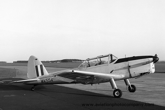 RAF Edinburgh UAS DHC-1 Chipmunk T.10 WK554 (1969)