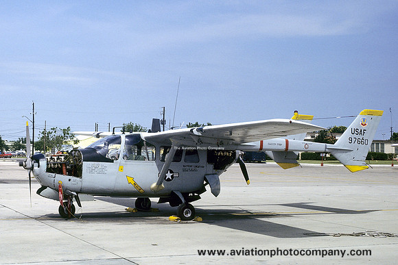 USAF 67 TRW 602 TASS Cessna O-2A Skymaster 69-7660 (1979)