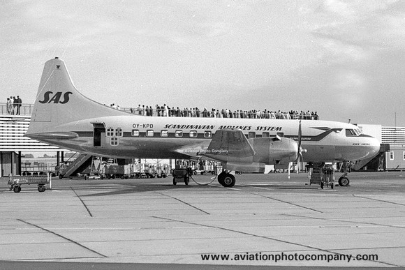 SAS Convair 440 OY-KPD (1965)