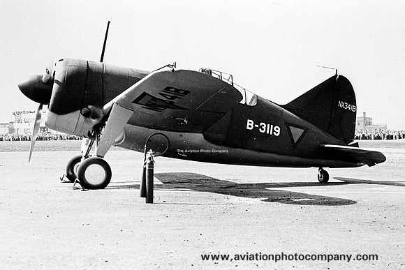 Dutch Air Force Brewster Buffalo NX341B/B-3119
