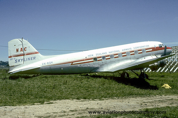 NZNAC Douglas C-47B Dakota ZK-BQK (1981)