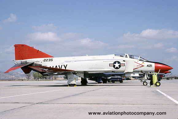 US Navy China Lake McDonnell QF-4N Phantom 152235/421 (1992)