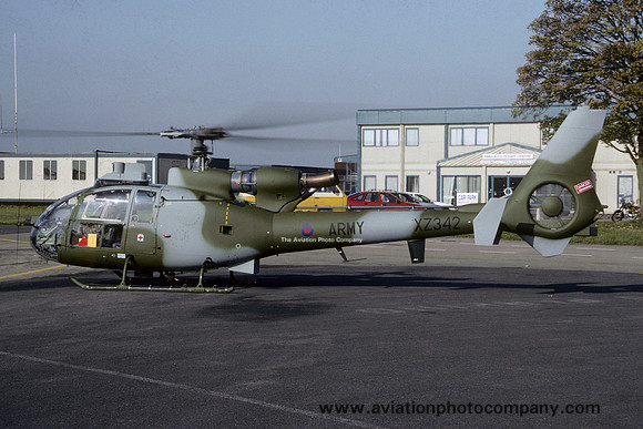 AAC 3 Regiment Westland Gazelle AH.1 XZ342 (1992)