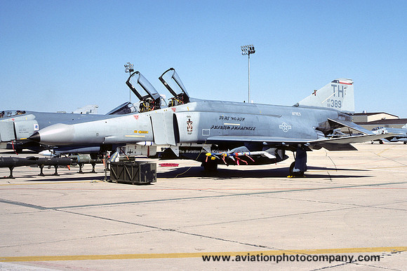 USAF 457 TFS McDonnell F-4E Phantom 68-0389/TH (1991)