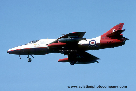 RAF Laarbruch Station Flight Hawker Hunter T.7 XL616 (1982)
