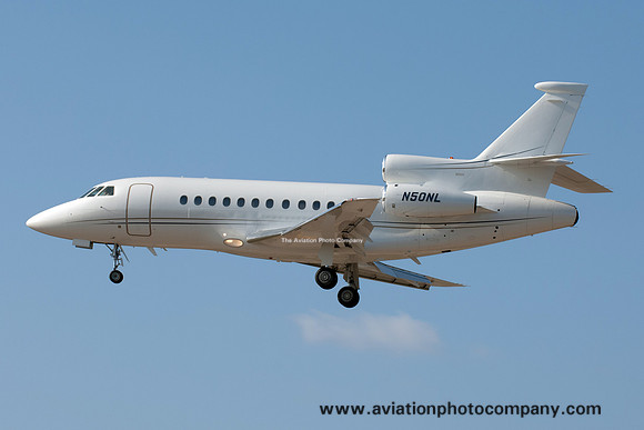 Dassault Falcon 900 N50NL at Santa Barbara (2015)