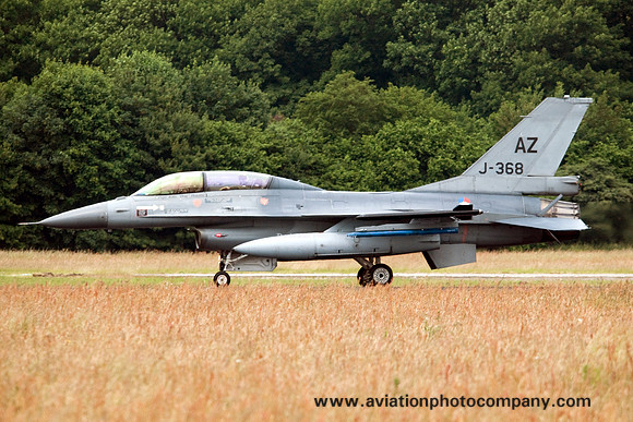 Dutch Air Force GD F-16AM J-368/AZ at the Volkel Airshow (2013)