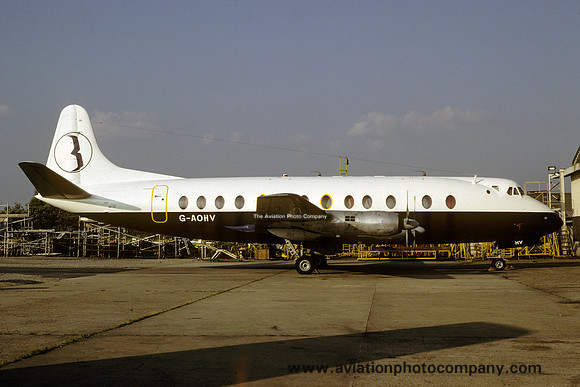 Euroair Vickers Viscount G-AOHV (1983)