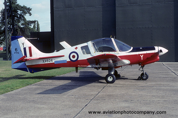 RAF 6 FTS SAL Bulldog T.1 XX624/Y (1992)