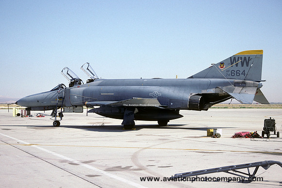 USAF 35 FW 561 FS McDonnell F-4E Phantom 74-0664/WW (1991)