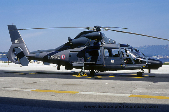 French Navy 35F Aerospatiale SA.365N1 Dauphin II 322 (2003)