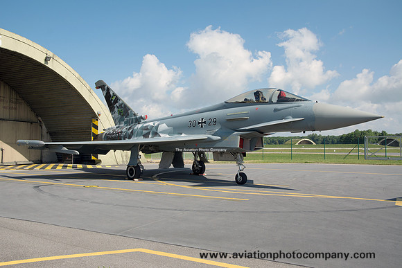 German Air Force TLG74 Eurofighter EF-2000 30+29 at the Neuberg Open Day (2016)
