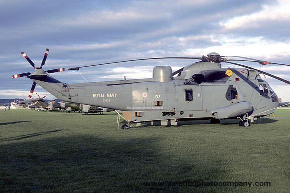 Royal Navy 810 Squadron Westland Sea King HAS.6 ZD633 (1993)