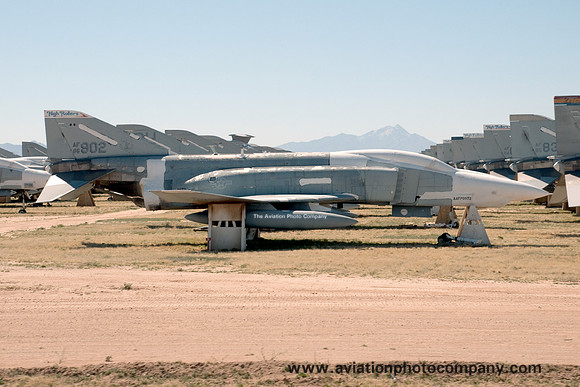 USAF McDonnell RF-4C Phantom 65-0902 stored at AMARG Davis Monthan (2013)