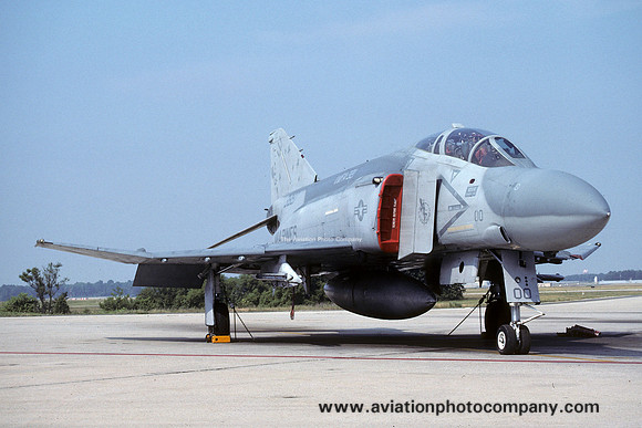 US Marines VMFA-321  McDonnell F-4S Phantom 153887/MG-00 (1991)