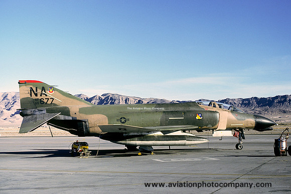 USAF 474 TFW 430 TFS McDonnell F-4D Phantom 65-0677/NA (1979)