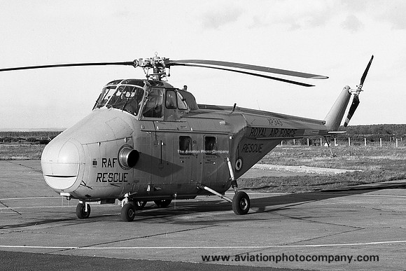 RAF 202 Squadron Westland Whirlwind HAR.10 XP345 at RAF Leuchars (1969)