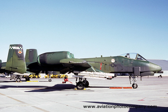 USAF 354 TFW 356 TFS Fairchild A-10A Thunderbolt 76-0544/MB (1981)