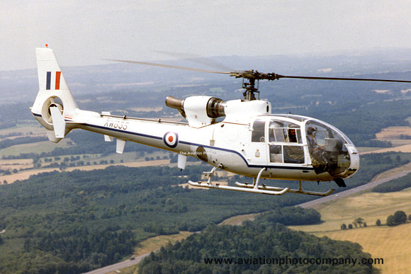 RAF 32 Squadron Westland Gazelle HT.3 XW855