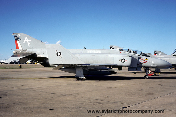 US Navy VF-202 McDonnell F-4N Phantom 152277/AF-201 (1979)