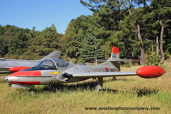 South Korean Air Force Cessna T-37C 21360 preserved at Seongmu (2015)